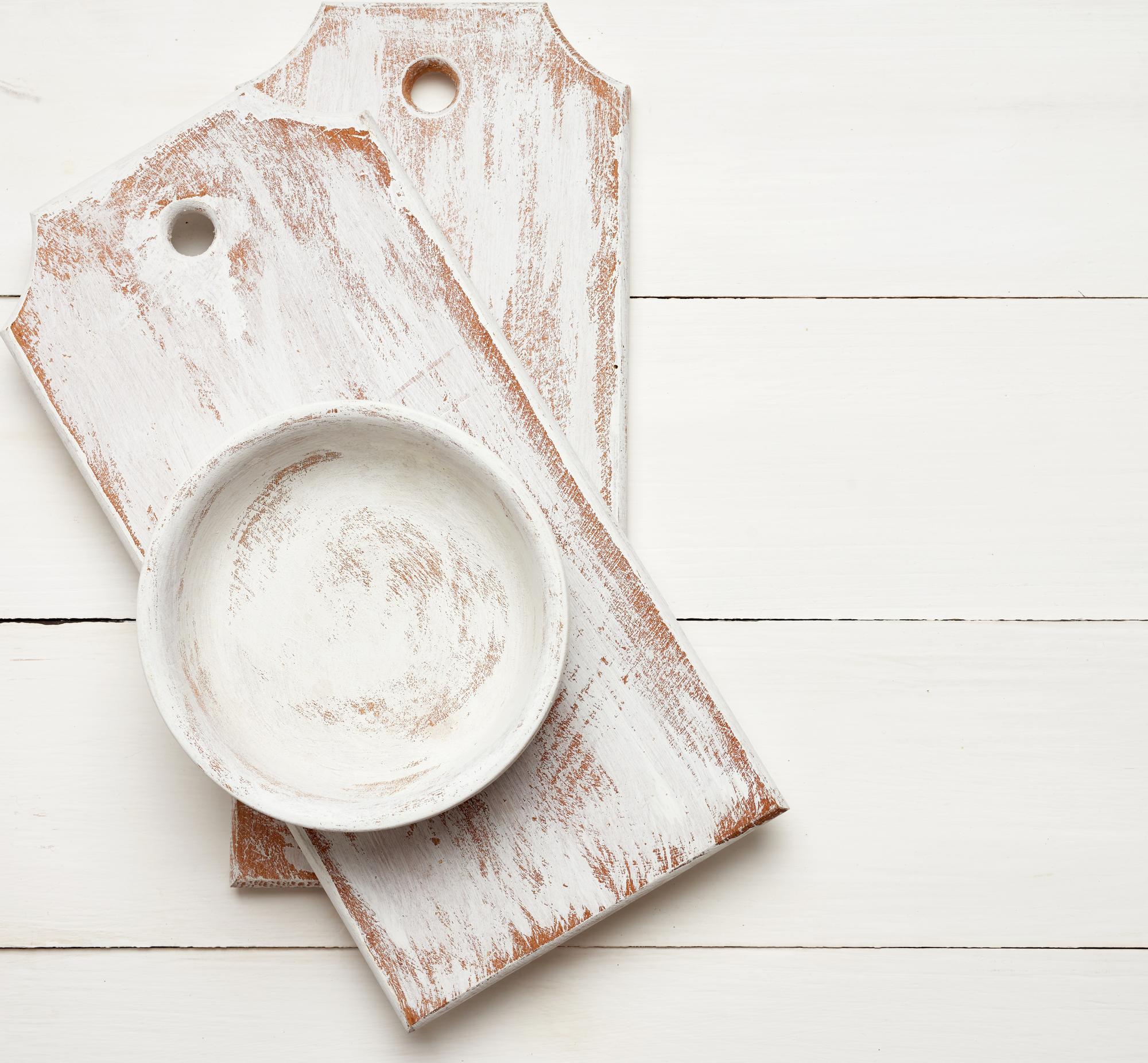 Tasting menu in rustic plating
